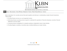 Tablet Screenshot of kleinutah.com